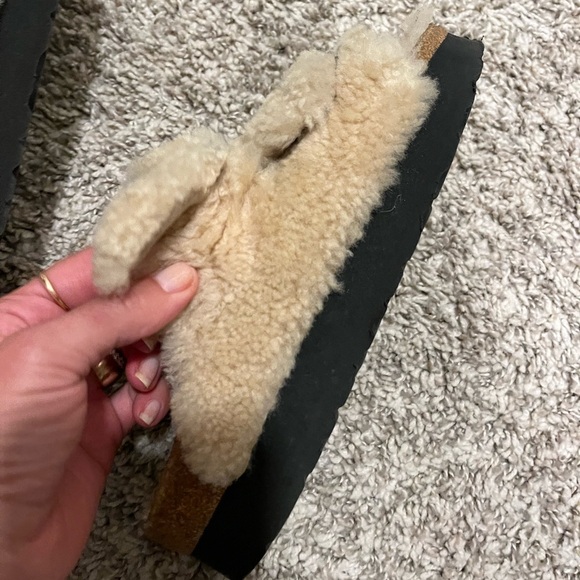 Fuzzy birks! Great condition! Get cozy for winter! - Picture 2 of 3